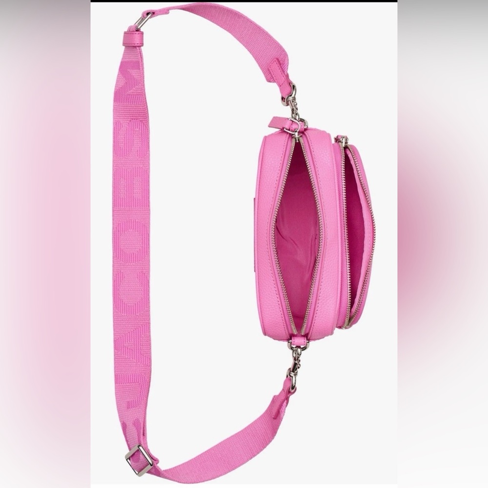 Marc Jacobs The Leather Crossbody Bag Bow Pink - Picture 4 of 7
